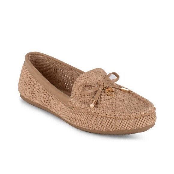 Loafers Women Comfortable Knit Slip-On Shoes-Breathable Size 11 Mesh Flat Brown - Picture 12 of 15